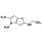 CAS 登录号：877396-27-5， N<sup>2</sup>-乙基-4H-呋喃并[3,2-b]吡咯-2,4,5-三胺