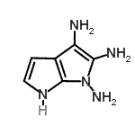 CAS 登录号：877396-86-6， 吡咯并[2,3-b]吡咯-1,2,3(6H)-三胺