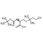 CAS 登录号：879207-98-4， S-(4-羟基-2-甲基-2-丁炔基)-N-{[(2-甲基-2-丙基)氧基]羰基}-L-半胱氨酸