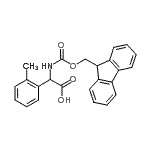 CAS 登录号：879500-48-8， 2-(9H-芴-9-基甲氧羰基氨基)-2-(o-甲苯基)乙酸