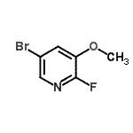 CAS 登录号：880870-66-6， 5-溴-2-氟-3-甲氧基吡啶
