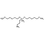 CAS#: 88127-83-7, 9-[2-(2-Methoxyethoxy)ethoxy]-9-methyl-2,5,8-trioxa-9-siladodecan-12-amine
