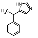 CAS 登录号：881409-85-4， 5-(1-苯基乙基)-1H-咪唑