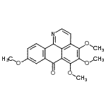 CAS 登录号：88142-60-3， 4,5,6,9-四甲氧基-7H-二苯并[De,h]喹啉-7-酮