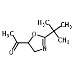 CAS 登录号：88309-23-3， 1-[2-(2-甲基-2-丙基)-4,5-二氢-1,3-恶唑-5-基]乙酮