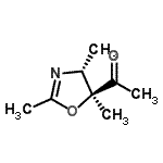 CAS 登录号：88309-32-4， 1-[(4R,5S)-2,4,5-三甲基-4,5-二氢-1,3-恶唑-5-基]乙酮