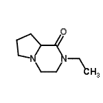 CAS 登录号：88327-84-8， 2-乙基六氢吡咯并[1,2-a]吡嗪-1(2H)-酮