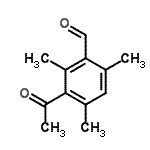 CAS 登录号：88339-43-9， 3-乙酰基-2,4,6-三甲基苯甲醛