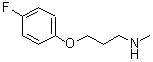CAS 登录号：883542-69-6， 3-(4-氟苯氧基)-N-甲基-1-丙胺