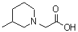 CAS 登录号：883542-90-3， (3-甲基-1-哌啶基)乙酸