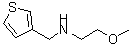 CAS 登录号：883545-46-8， 2-甲氧基-N-(3-噻吩基甲基)乙胺