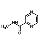 CAS 登录号：88393-94-6， N-甲基-2-吡嗪甲酰胺