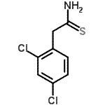 CAS 登录号：883946-62-1， 2-(2,4-二氯苯基)硫代乙酰胺