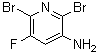 CAS 登录号：884494-99-9， 2,6-二溴-5-氟-3-吡啶胺