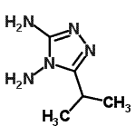 CAS 登录号：88512-67-8， 5-异丙基-4H-1,2,4-三唑-3,4-二胺