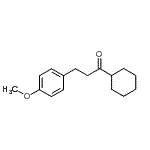 CAS 登录号：885122-89-4， 1-环己基-3-(4-甲氧基苯基)-1-丙酮