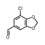 CAS 登录号：88525-51-3， 7-氯-1,3-苯并二氧戊环-5-甲醛