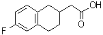 CAS 登录号：885269-53-4， (6-氟-1,2,3,4-四氢-2-萘基)乙酸