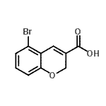 CAS 登录号：885270-71-3， 5-溴-2H-苯并吡喃-3-羧酸