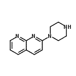 CAS 登录号：885270-92-8， 2-(1-哌嗪基)-1,8-萘啶