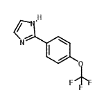 CAS 登录号：885271-86-3， 2-[4-(三氟甲氧基)苯基]-1H-咪唑