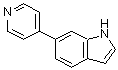 CAS 登录号：885273-49-4， 6-(4-吡啶基)-1H-吲哚