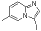 CAS 登录号：885276-23-3， 3-碘-6-甲基咪唑并[1,2-a]吡啶