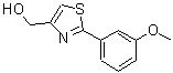 CAS 登录号：885280-53-5， [2-(3-甲氧基苯基)-1,3-噻唑-4-基]甲醇