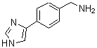 CAS 登录号：885281-24-3， 1-[4-(1H-咪唑-4-基)苯基]甲胺