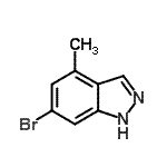 CAS 登录号：885520-98-9， 6-溴-4-甲基-1H-吲唑