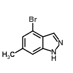 CAS 登录号：885521-94-8， 4-溴-6-甲基-1H-吲唑