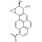 CAS 登录号：88598-54-3， (7R,8S)-1-硝基-7,8,8a,9a-四氢苯并[1,12]四苯o[10,11-b]环氧乙烯-7,8-二醇