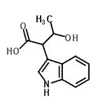 CAS 登录号：88612-59-3， 3-羟基-2-(1H-吲哚-3-基)丁酸