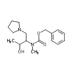 CAS 登录号：886362-97-6， 苄基[3-羟基-1-(1-吡咯烷基)-2-丁炔基]甲基氨基甲酸酯