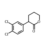 CAS 登录号：886363-68-4， 3-(3,4-二氯苯基)四氢-2H-吡喃-2-酮