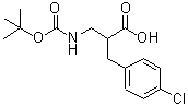 CAS 登录号：886366-43-4， 2-(4-氯苄基)-3-({[(2-甲基-2-丙基)氧基]羰基}氨基)丙酸