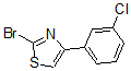 CAS 登录号：886367-79-9， 2-溴-4-(3-氯-苯基)-噻唑