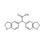 CAS 登录号：886497-39-8， 二-2,3-二氢-1-苯并呋喃-5-基乙酸