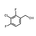 CAS 登录号：886501-09-3， (3-氯-2,4-二氟苯基)甲醇