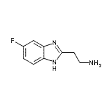 CAS 登录号：887405-22-3， 2-(5-氟-1H-苯并咪唑-2-基)乙胺