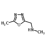 CAS 登录号：887405-27-8， N-甲基-1-(5-甲基-1,3,4-恶二唑-2-基)甲胺