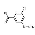 CAS 登录号：89106-53-6， 3-氯-5-甲氧基苯甲酰氯