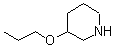 CAS 登录号：89122-72-5， 3-丙氧基哌啶
