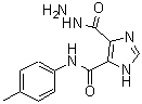 CAS 登录号：89562-41-4， 4-(肼基羰基)-N-(4-甲基苯基)-1H-咪唑-5-甲酰胺