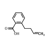 CAS 登录号：89730-30-3， 2-(3-丁烯-1-基)苯甲酸
