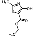 CAS 登录号：89776-82-9， 乙基4-羟基-2-甲基-1,3-噻唑-5-羧酸酯