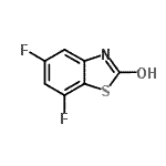 CAS 登录号：898747-61-0， 5,7-二氟-1,3-苯并噻唑-2-醇