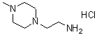 CAS 登录号：90482-07-8， 2-(4-甲基-1-哌嗪基)乙胺盐酸盐(1:1)