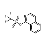 CAS 登录号：909649-09-8， 1,6-萘啶-5-基三氟甲烷磺酸酯