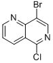 CAS 登录号：909649-12-3， 8-溴-5-氯-1,6-萘啶